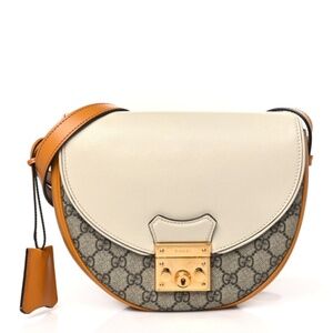 Gucci Padlock GG Supreme Shoulder/Crossbody Bag